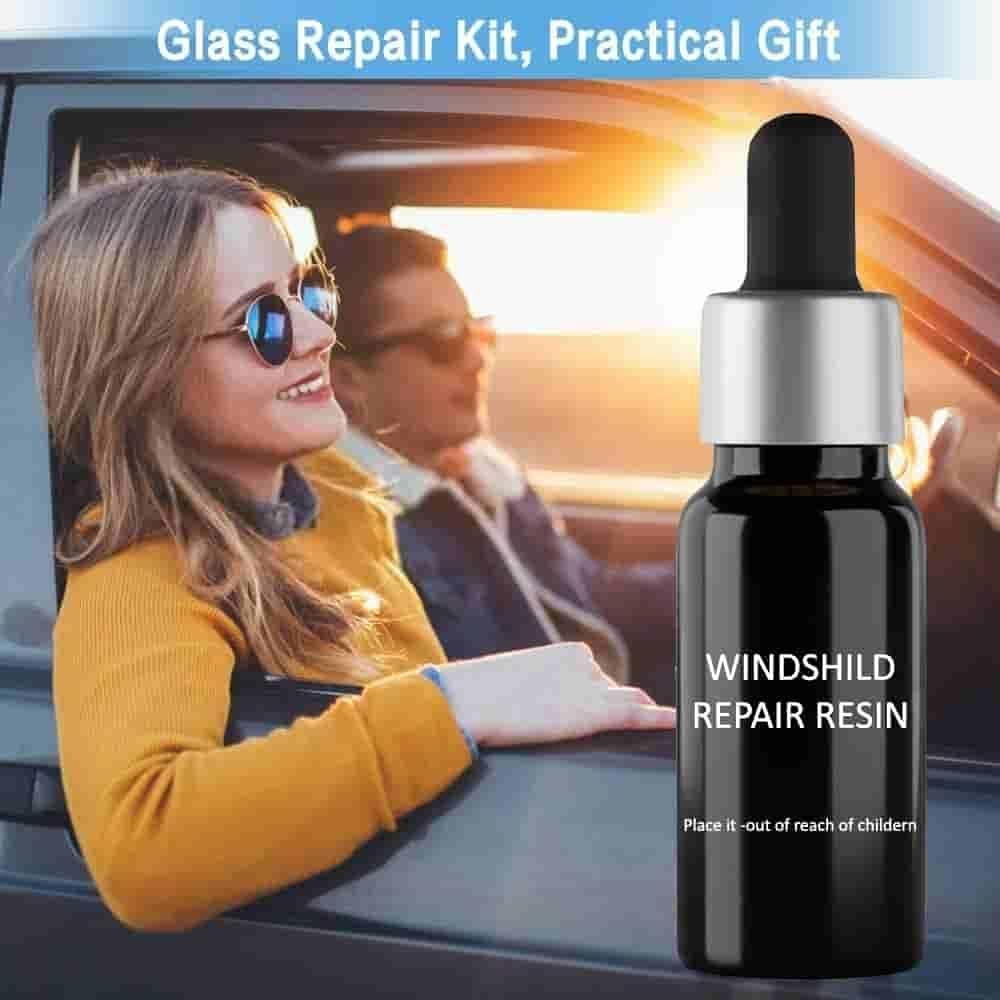 ✨ Fix Windshield Cracks in Minutes | Premium Glass Repair Kit (Pack of 2)