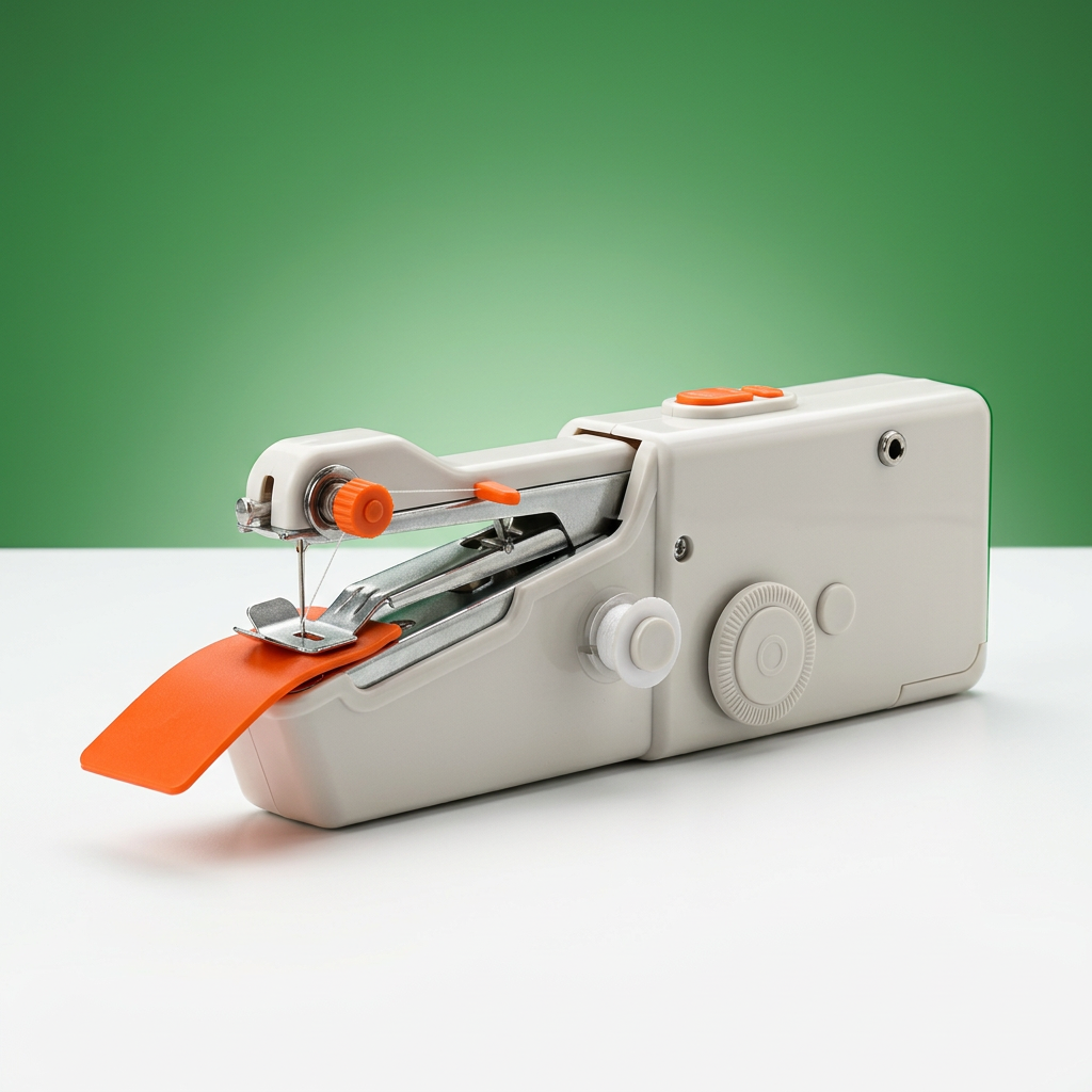 QuickStitch Mini Sewing Machine – Portable Electric Stitching Machine for Easy Repairs
